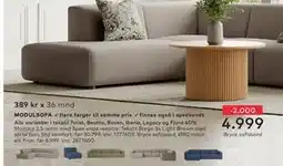 Skeidar Bryce sofabord tilbud