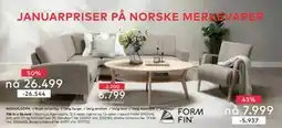 Skeidar Noor Lux Hjørnesofa tilbud