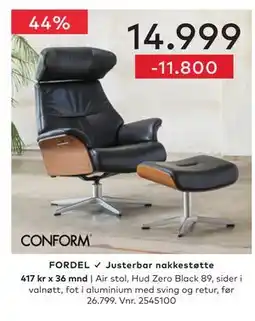 Skeidar Air stol tilbud