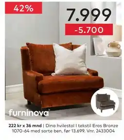 Skeidar Dina hvilestol tilbud