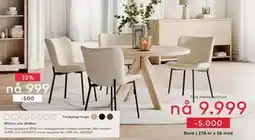 Skeidar Corinne spisestol tilbud