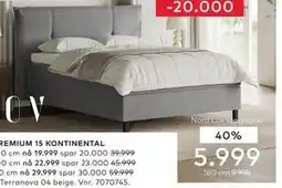 Skeidar Nord Lux sengegavl tilbud