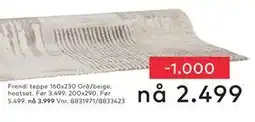 Skeidar Frendi teppe tilbud