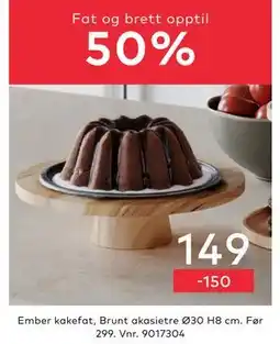 Skeidar Ember kakefat tilbud