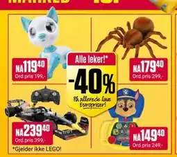 Europris Alle leker! tilbud