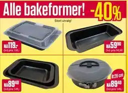 Europris Alle bakeformer! tilbud