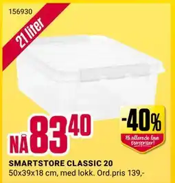 Europris SMARTSTORE CLASSIC 20 tilbud
