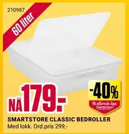 Europris SMARTSTORE CLASSIC BEDROLLER tilbud