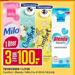 Europris TØYMYKNER 1 LITER tilbud