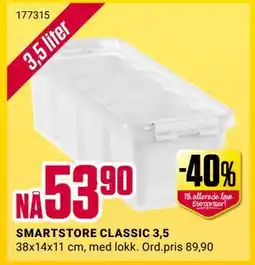 Europris SMARTSTORE CLASSIC 3,5 tilbud