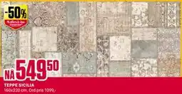 Europris TEPPE SICILIA tilbud