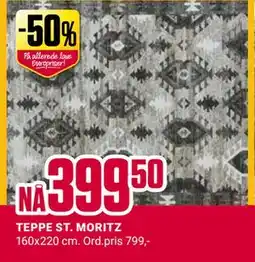 Europris TEPPE ST. MORITZ tilbud