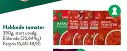 Jacobs Hakkede tomater tilbud