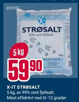 Europris X-IT STRØSALT tilbud