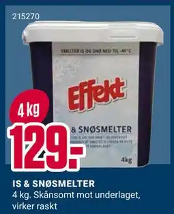 Europris IS & SNØSMELTER tilbud