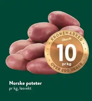 Jacobs Norske poteter tilbud