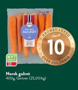 Jacobs Norsk gulrot tilbud