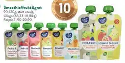 Jacobs Smoothie/frukt&grøt tilbud