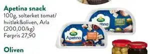 Jacobs Apetina snack tilbud