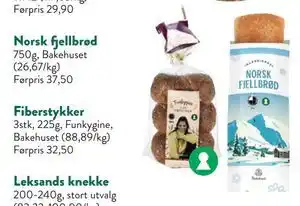 Jacobs Norsk fjellbrød tilbud
