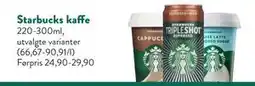 Jacobs Starbucks kaffe tilbud