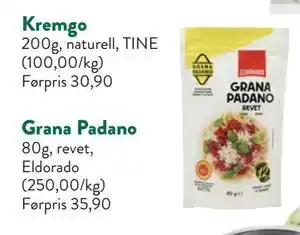 Jacobs Grana Padano tilbud