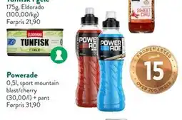 Jacobs Powerade tilbud