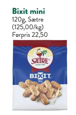 Jacobs Bixit mini tilbud