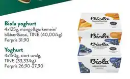Jacobs Biola yoghurt tilbud