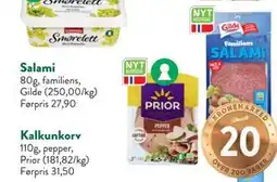 Jacobs Salami tilbud