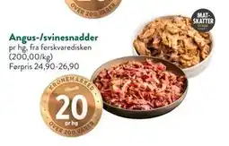 Jacobs Angus-/svinesnadder tilbud