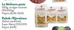Jacobs La Molisana pasta tilbud