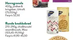 Jacobs Runde knekkebrød tilbud
