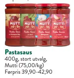 Jacobs Pastasaus tilbud