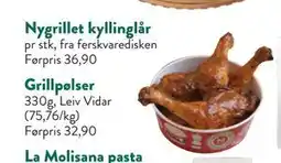Jacobs Nygrillet kyllinglår tilbud