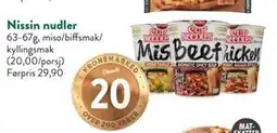 Jacobs Nissin nudler tilbud