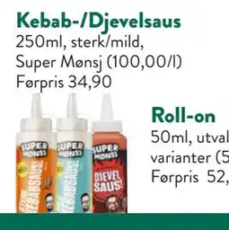 Jacobs Kebab-/Djevelsaus tilbud