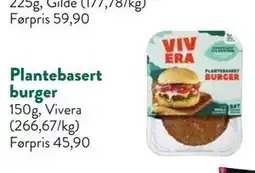 Jacobs Plantebasert burger tilbud