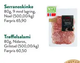 Jacobs Trøffelsalami tilbud
