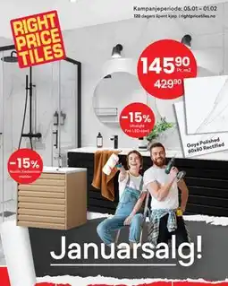 Right Price Tiles Goya Polished tilbud