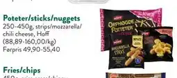 Jacobs Poteter/sticks/nuggets tilbud