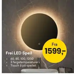 Right Price Tiles Frei LED Speil tilbud