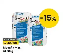 Right Price Tiles Megafix Maxi S1 20kg tilbud