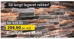 Right Price Tiles Avaris Pizarra 10x50 tilbud