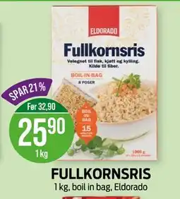 Kiwi FULLKORNSRIS tilbud