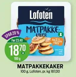 Kiwi MATPAKKEKAKER tilbud