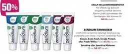 Apotek 1 ZENDIUM TANNKREM tilbud