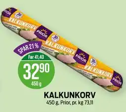 Kiwi KALKUNKORV tilbud