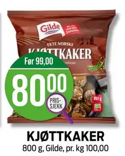 Kiwi KJØTTKAKER tilbud