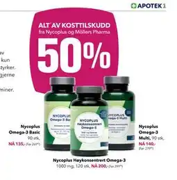 Apotek 1 ALT AV KOSTTILSKUDD tilbud